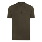 Tricot Solid Polo // Khaki (S)