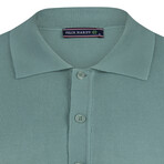 Tricot Solid Polo // Light Green (M)