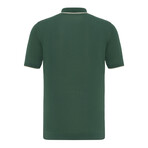 Tricot Tipped Polo w/Logo // Green (2XL)