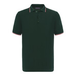 Tricot Tipped Polo // Green (M)