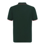 Tricot Tipped Polo // Green (XL)