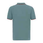 Tricot Tipped Polo // Light Green (S)