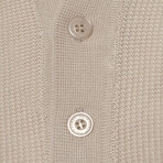 Tricot Tipped Polo // Beige (2XL)