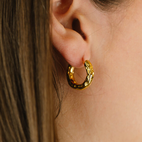 Sophia Earrings // Gold
