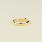 Inaya Irregulat Ring // Gold (8)