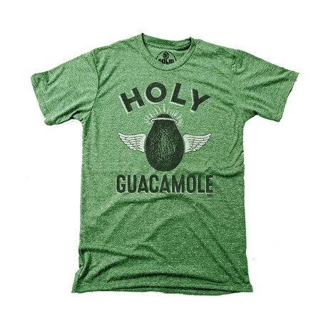 Holy Guacamole T-Shirt // Triblend Kelly (XS)