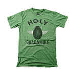 Holy Guacamole T-Shirt // Triblend Kelly (L)