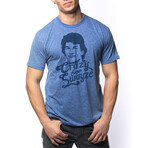 Crazy For Swayze T-Shirt Supports World Health // Triblend Royal (M)