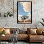 Naye Naye Baobab I by Klaus Tiedge (26"H x 18"W x 1.5"D)