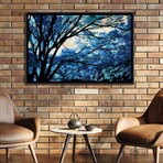 Blue Forest III by Derek Scott (18"H x 26"W x 1.5"D)