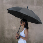 KAZbrella // Curved Handle (Black)