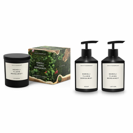 ENVIRONMENT Bundle // Lotion + Hand Soap + Candle // Inspired by Chanel Chanel #5® - Neroli | Ylang | Bergamot