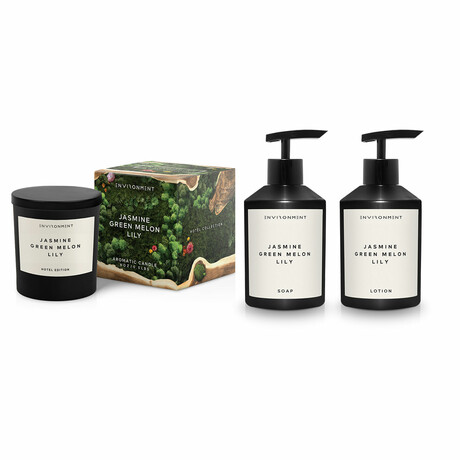 ENVIRONMENT Bundle // Lotion + Hand Soap + Candle // Inspired by The Wynn Hotel® 