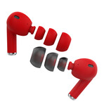 Xpods PRO True Wireless Earbuds with Wireless Charging Case // Red