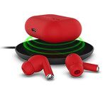 Xpods PRO True Wireless Earbuds with Wireless Charging Case // Red