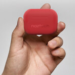 Xpods PRO True Wireless Earbuds with Wireless Charging Case // Red