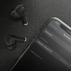 Xpods PRO True Wireless Earbuds with Wireless Charging Case // Black