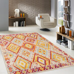 Turkish Aldora Beige Area Rug v.4 (2' 0'' X 3' 0''  2 Pieces)