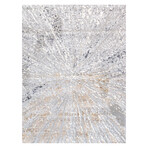 Turkish Starburst White Area Rug (3' 0'' X 5' 0'')