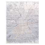 Turkish Starburst White Area Rug (3' 0'' X 5' 0'')