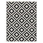 Turkish Palermo Black Area Rug (2' 7'' X 4'11'')