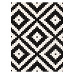 Turkish Palermo Black Area Rug (2' 7'' X 4'11'')