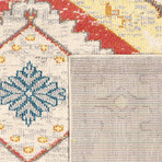 Turkish Aldora Beige Area Rug v.4 (2' 0'' X 3' 0''  2 Pieces)