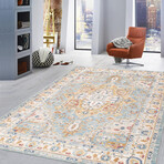 Turkish Heritage L. Blue Area Rug v.1 (3' 0'' X 5' 0'')