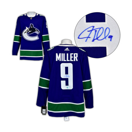 JT Miller Vancouver Autographed ADS Jersey