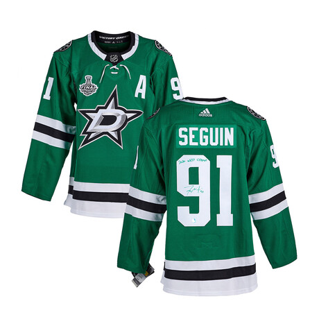Tyler Seguin Dallas Signed 2020 Stanley Cup Finals ADS Jersey