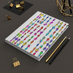 Office Bundle II (Mousepad, Hardback Notebook and Insulated Mug) - Abstract Stick Figure Symphony Collection (Insulated Mug, Hardback Notebook and Mousepad)