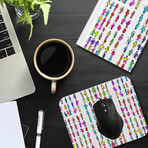 Office Bundle II (Mousepad, Hardback Notebook and Insulated Mug) - Abstract Stick Figure Symphony Collection (Insulated Mug, Hardback Notebook and Mousepad)