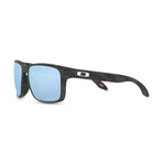 Oakley // Men's Polarized Holbrook Sunglasses // Gunmetal + Prizm Deep Water // New