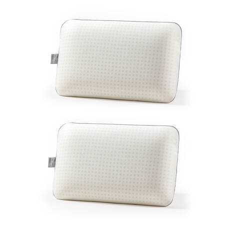 Aircomfort Visco Pillow // White // Set of 2