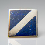 Genuine Lapis Lazuli Sterling Silver Cufflinks