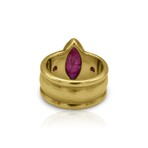 Loree Rodkin // 18K Yellow Gold Ruby Ring // Ring Size: 7.25 // Pre-Owned