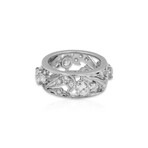 Fine Jewelry // Platinum Diamond Band Ring // Ring Size: 5.75 // Pre-Owned