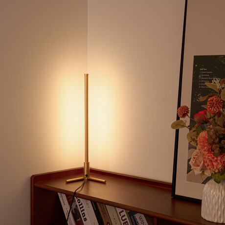 RGBCW Nook Table Lamp // Gold (1 Pack)
