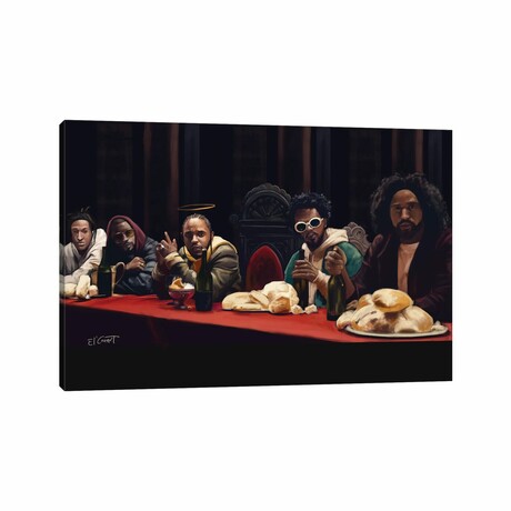 Last Supper by El'Cesart (18"H x 26"W x 1.5"D)