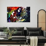 Dave Grohl - Nirvana, Foo Fighters "Everlong" by Rockchromatic (18"H x 26"W x 1.5"D)