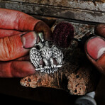 Double-headed Eagle & Sword Necklace