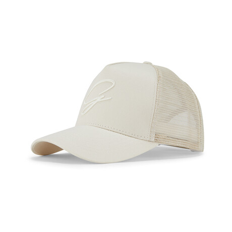 Thick embroidered G Cap // Off White (44)