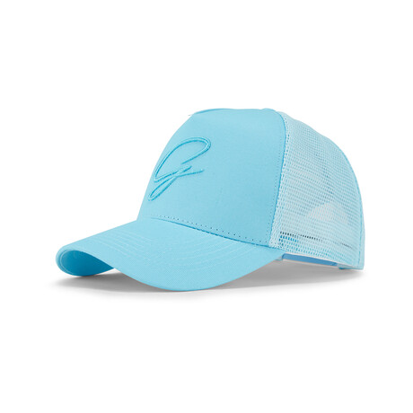 Thick embroidered G Cap // Light Blue (44)