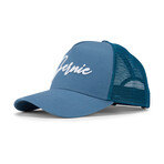 Embroidered Trucker Cap // Blue (44)