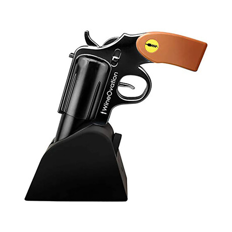 WineOvation Electric Wine Opener Gun // Black