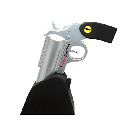 WineOvation Electric Wine Opener Gun // Silver