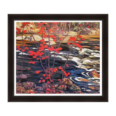 A.Y. Jackson Limited Edition Group of Seven "Red Maple" // Framed Art Print