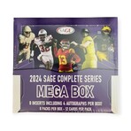 2024 Sage Football Complete Series Mega Box // 4 Autographs Per Box // Chasing Rookies (Williams, Maye, Harrison, Daniels, Penix Etc.) // Sealed Box Of Cards
