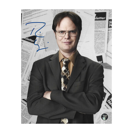 Rainn Wilson  // Autographed "The Office" 8 X 10 Photo