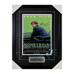 Aaron Sorkin Framed  // Autographed "Moneyball" 12 X 18 Poster